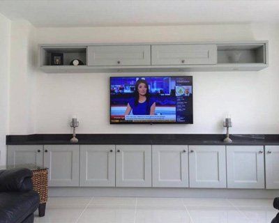 TV turned on