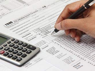 Filling 1040 tax form