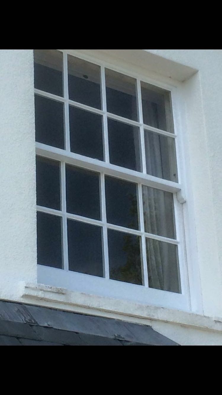 Restored sash window
