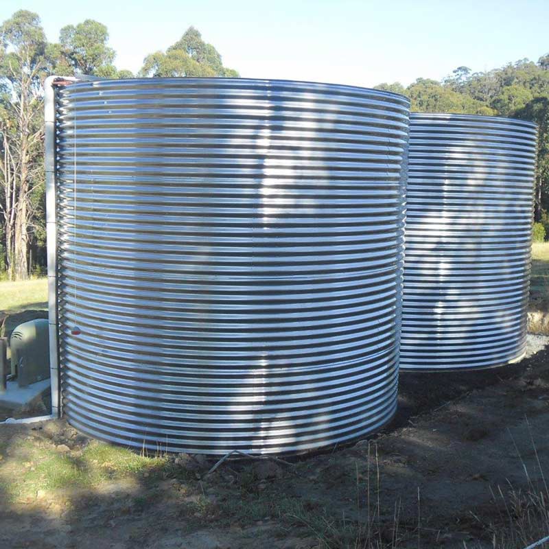 Two stainless steel tanks two stainless steel tanks