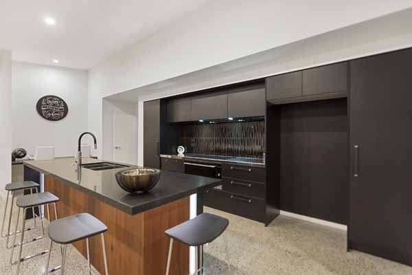 View of a renovated kitchen
