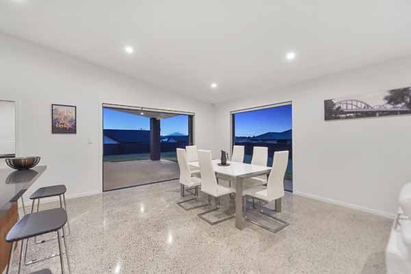 View of a renovated living room