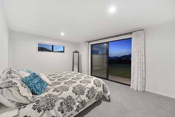 Interior view of a bedroom