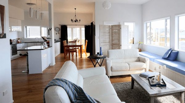 Interior view of the living room