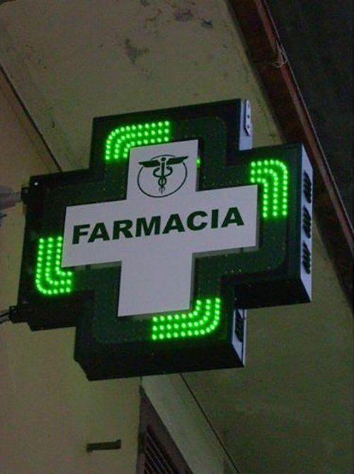 Insegna esterna Farmacia Del Lago