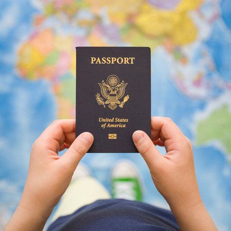 American Passport Processing Service — Man Holding Passport in Washington, D.C.