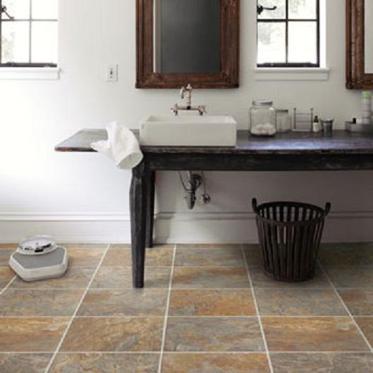 bathroom tile installation