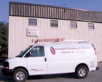 Business van — Plumbing Contractor in Walkersville, MD Business van — Plumbing Contractor in Walkersville, MD