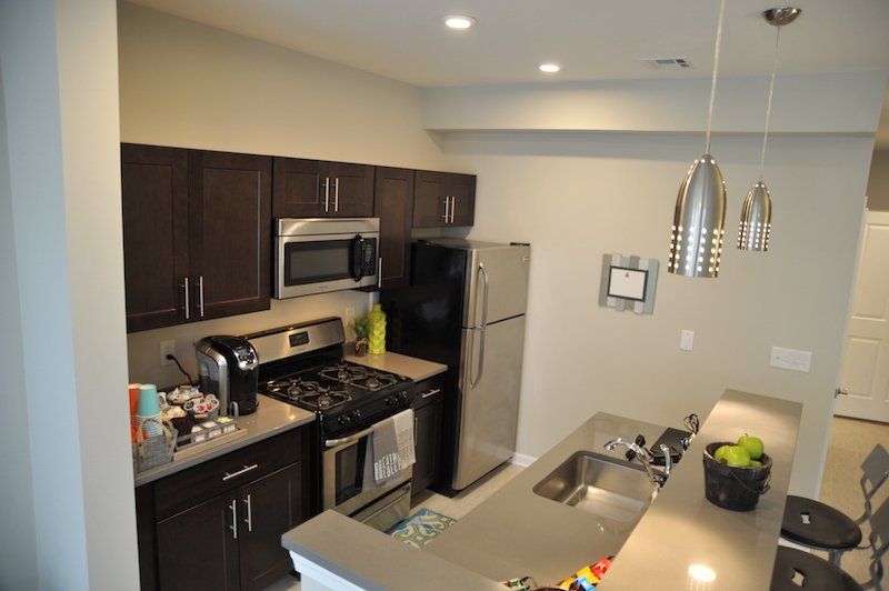 the Point by Campus Student Living Kitchen