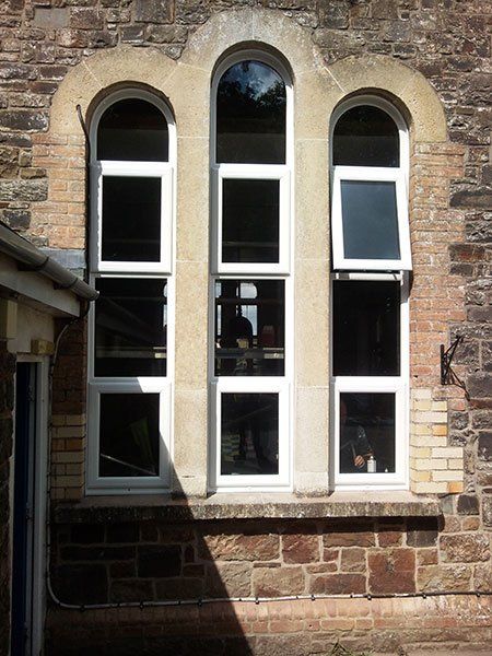 arched glazing