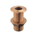 Type 1260 Bronze marine thru-hull fitting with a threaded stem and a wide, flat flange.