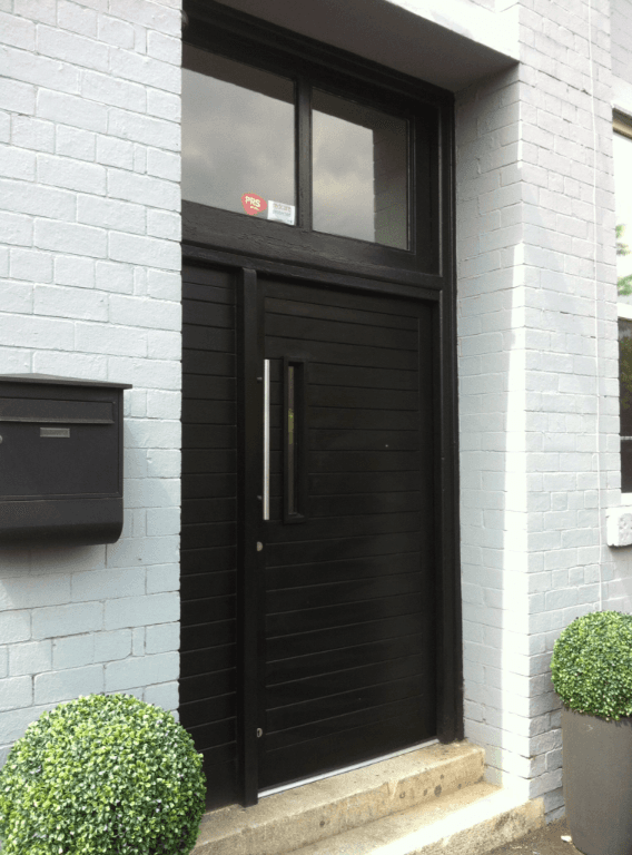 wooden door