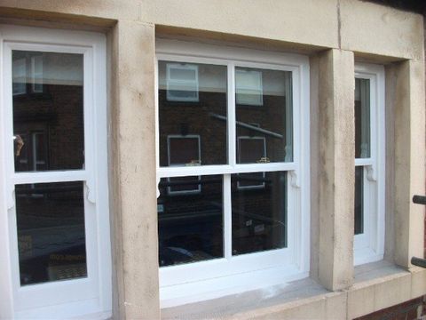 wooden window frames
