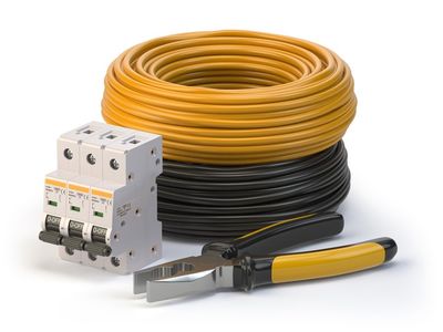 Electrical Work - Electric Cable Pliers and Circuit Breaker in Louisville, KY