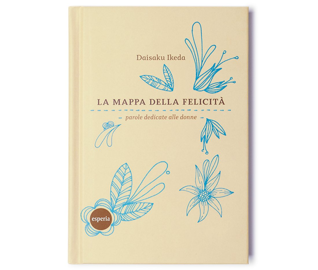 A book is titled la mappa della felicita