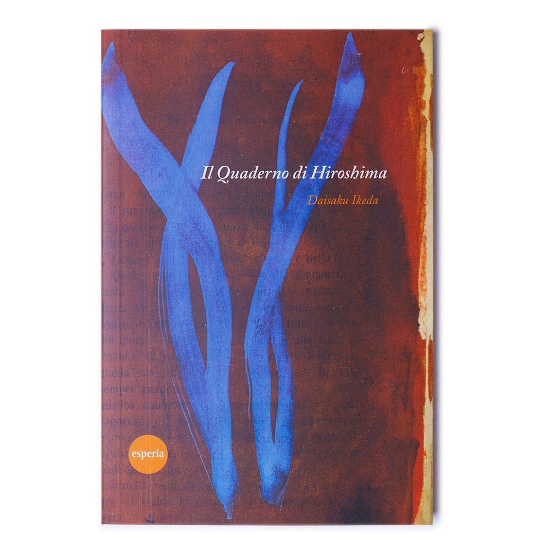 Un libro intitolato il quaderno di hiroshima ha delle piante blu sulla copertina
