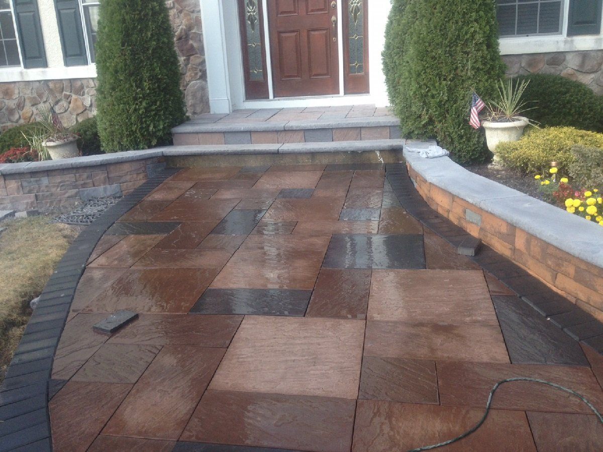 Residential — Brick Sidewalk of the House in Cinnaminson, NJ