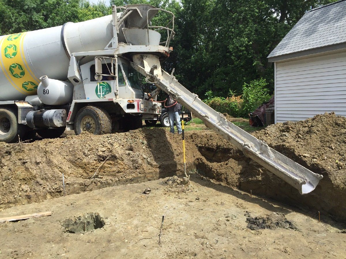 Concrete from A Mixer — Cinnaminson, NJ — A & M Masonry and Concrete
