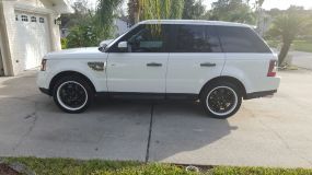 White Car — powder coating in Clearwater, FL