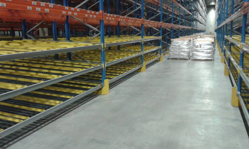 WSI - Palletstellingen met kleine rollenbanen