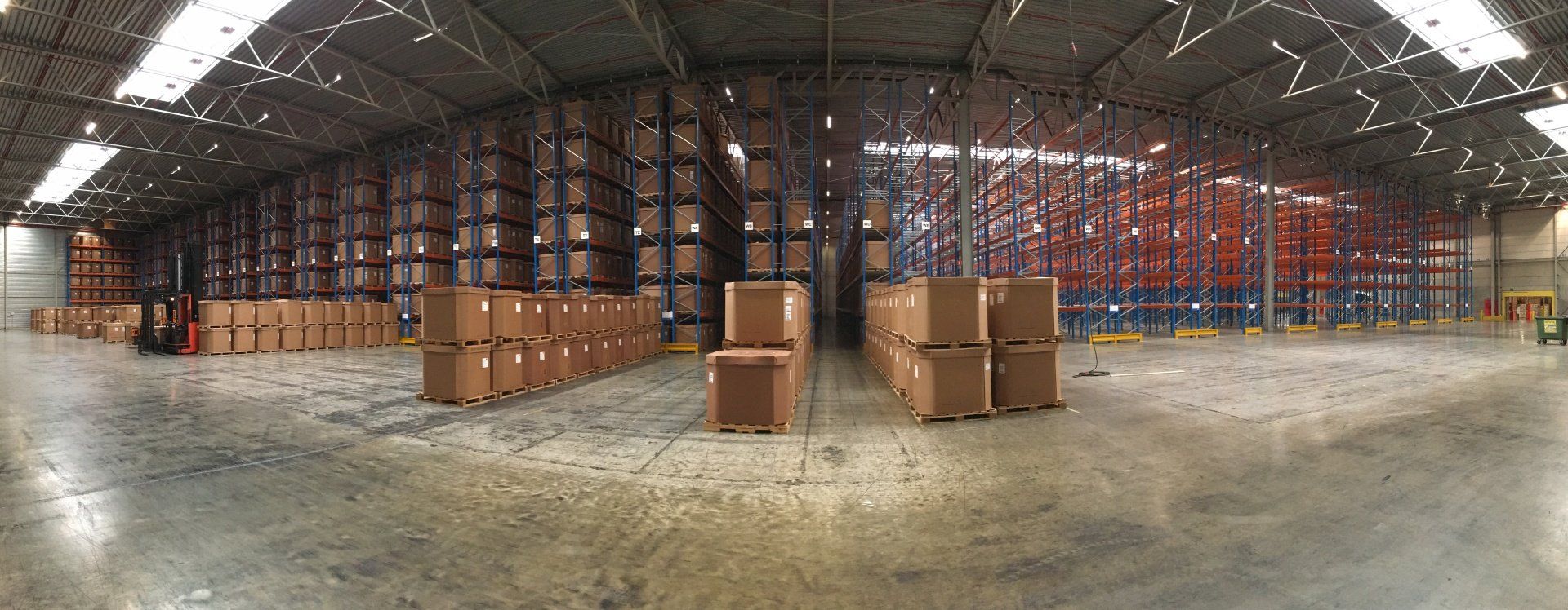 WSI - Palletstellingen met smalle gangen