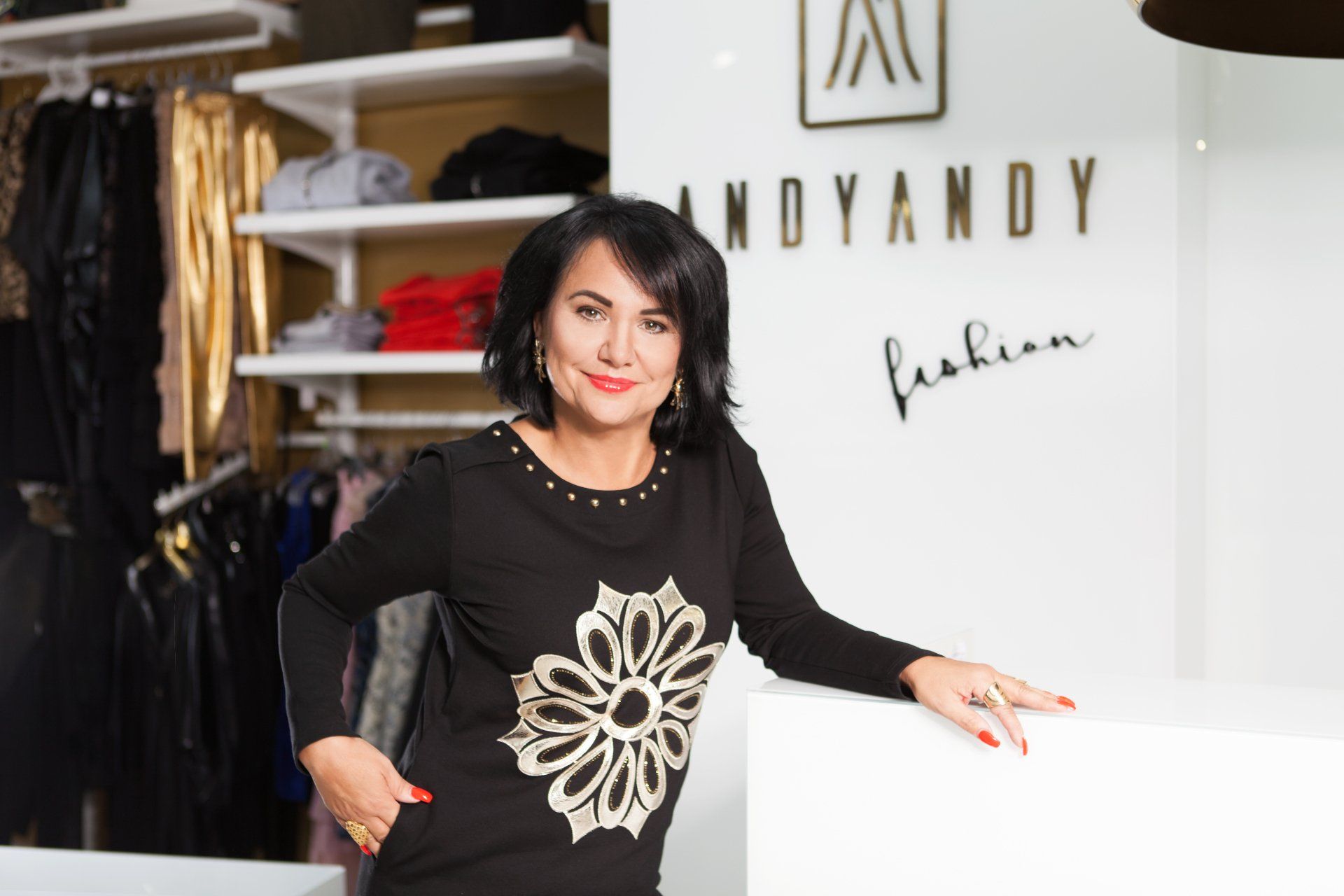 Biznis portrét pre firmu Andy Fashion