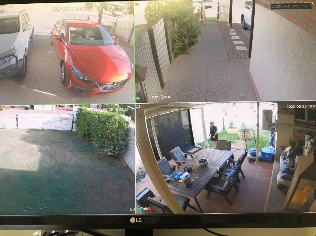 CCTV Footages — EBS NQ Electronic Building Systems in Kirwan, QLD