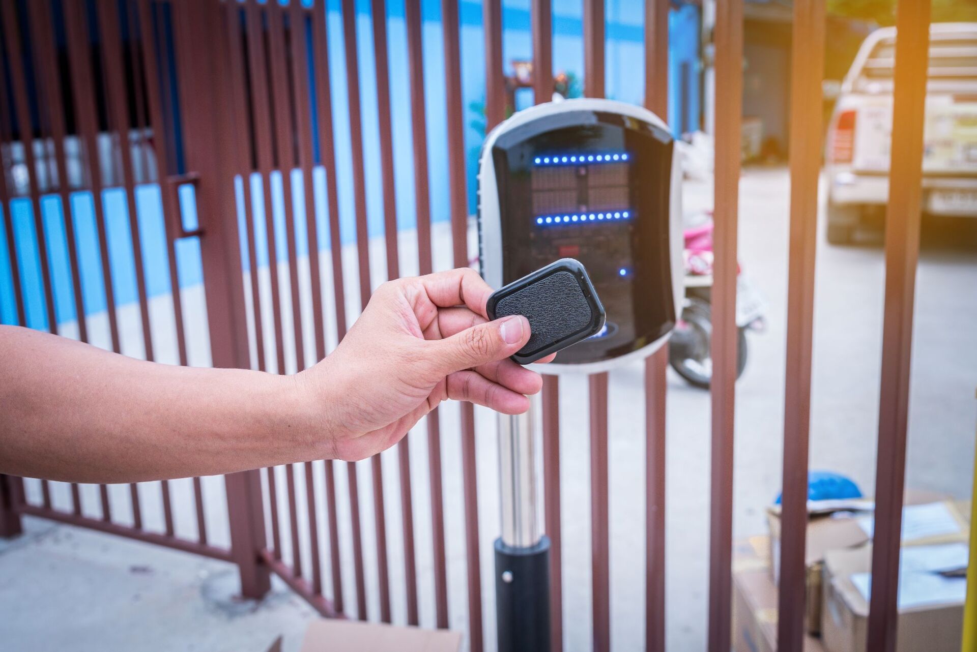 Bluetooth Card Automatic Door — Security & CCTV Systems in Townsville, QLD