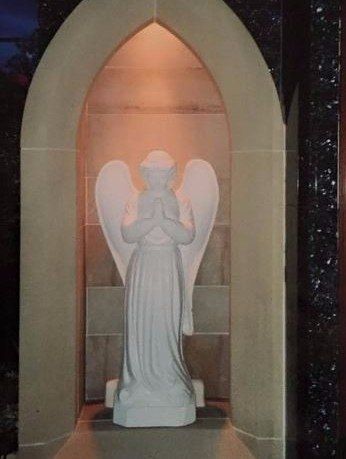 sculpture of an angel