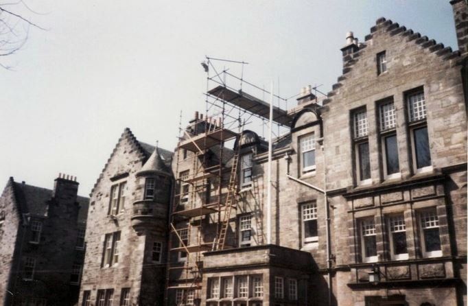 restoring an historic building