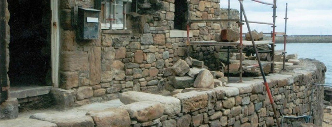 old stone house