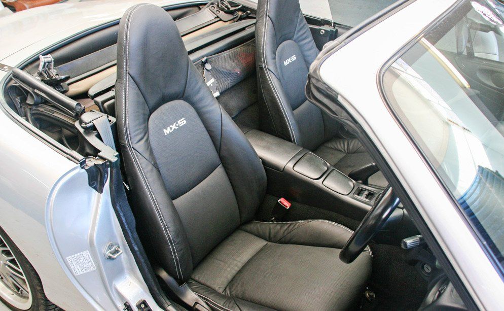black seats