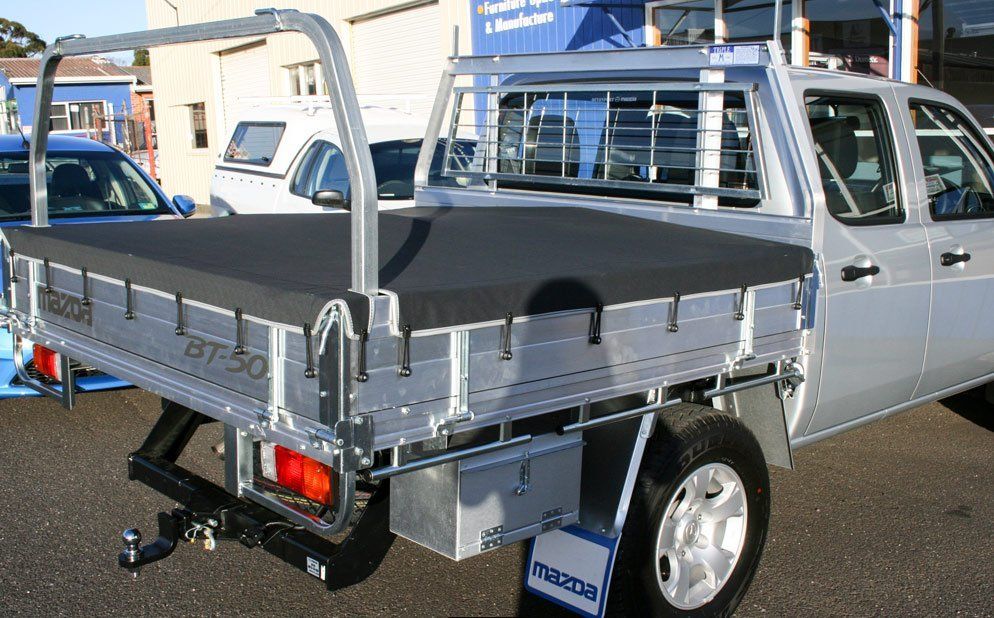 gray pick up car