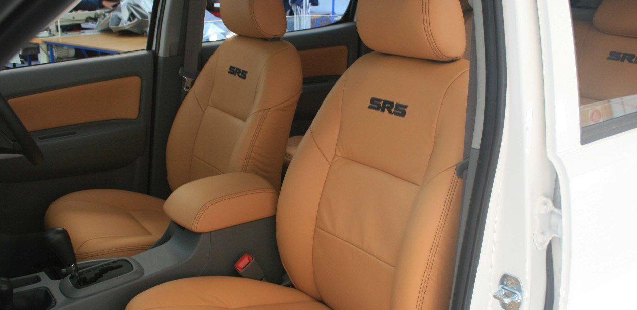 two orange seats