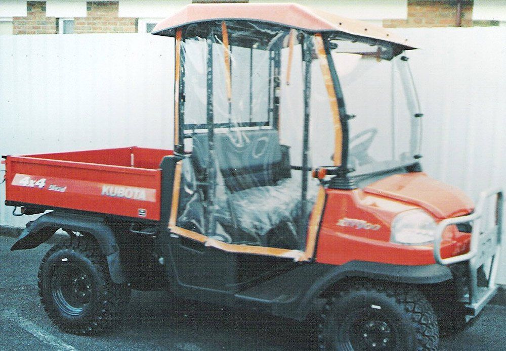 red cab clear blinds