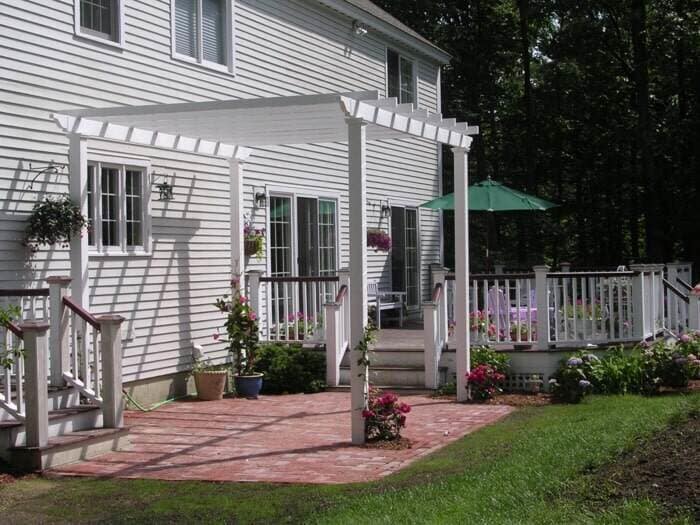 Backyard Arbor — Barrington, NH — 125 Maintenance & Fence Inc
