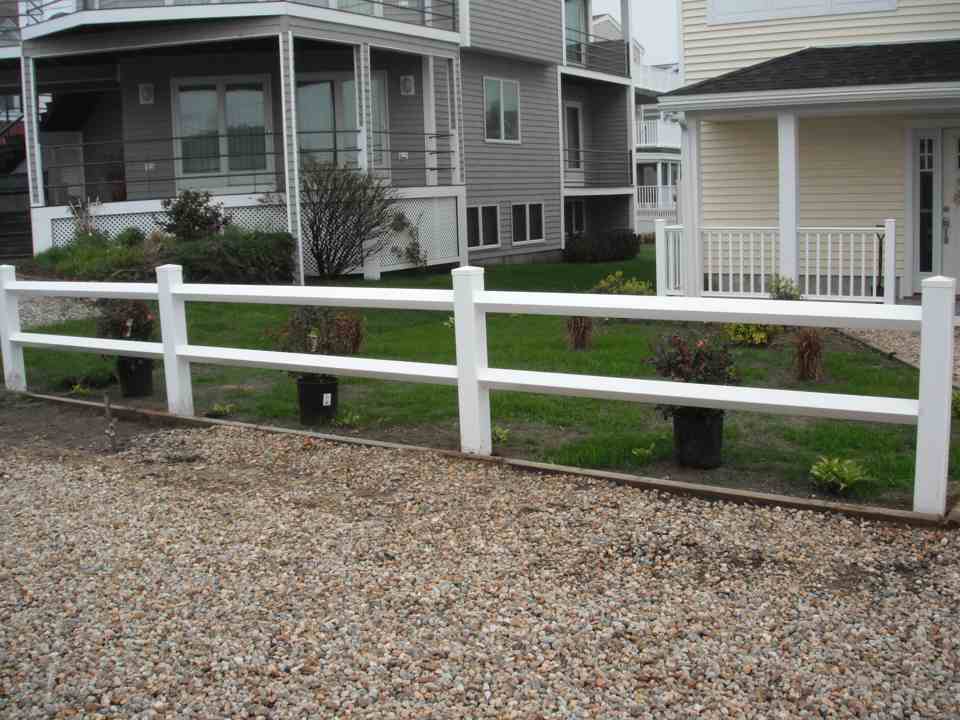 2-Rail Diamond PVC — Barrington, NH — 125 Maintenance & Fence Inc