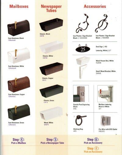 Mailbox Accessories — Barrington, NH — 125 Maintenance & Fence Inc