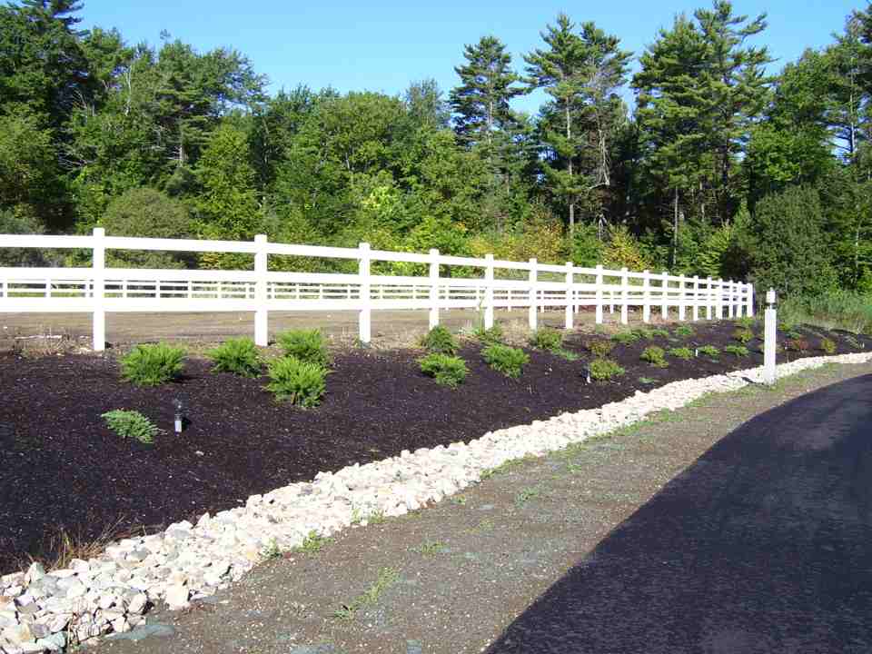 3-Rail PVC Ranch Rail — Barrington, NH — 125 Maintenance & Fence Inc