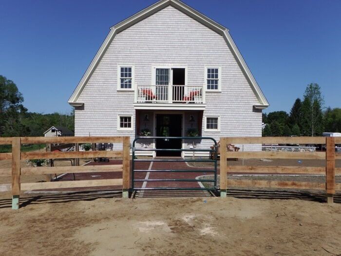 Rail Oak Paddock — Barrington, NH — 125 Maintenance & Fence Inc