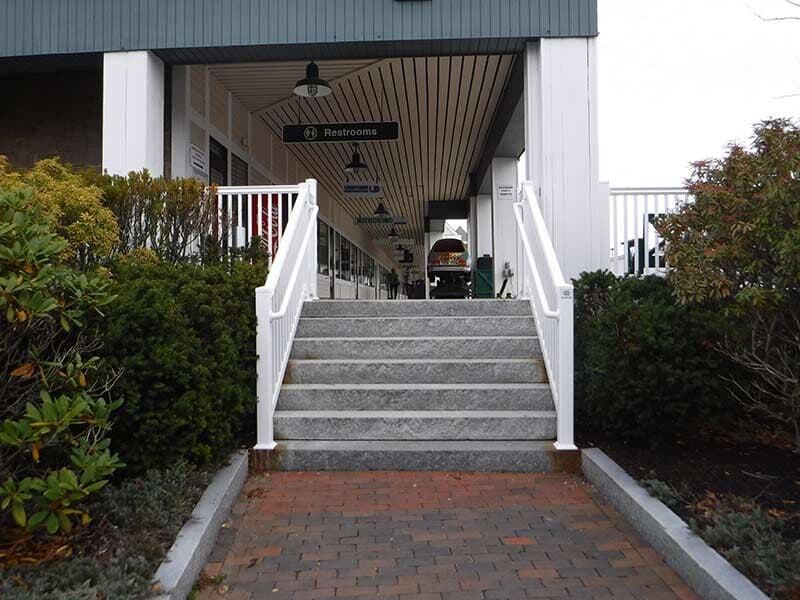 Stairs with Handrail — Barrington, NH — 125 Maintenance & Fence Inc