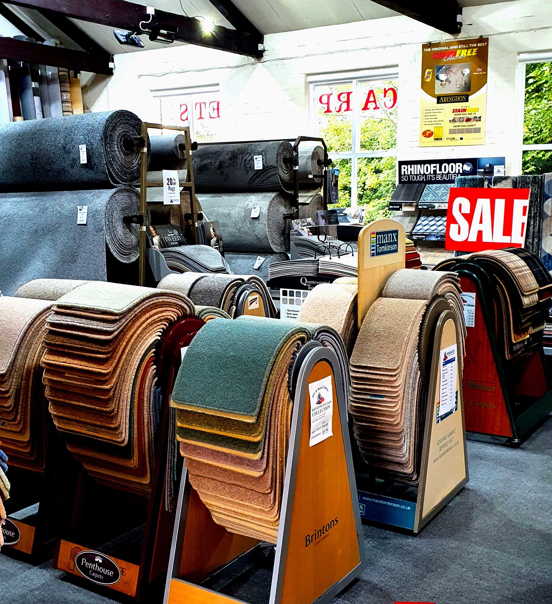 Varied range of carpets