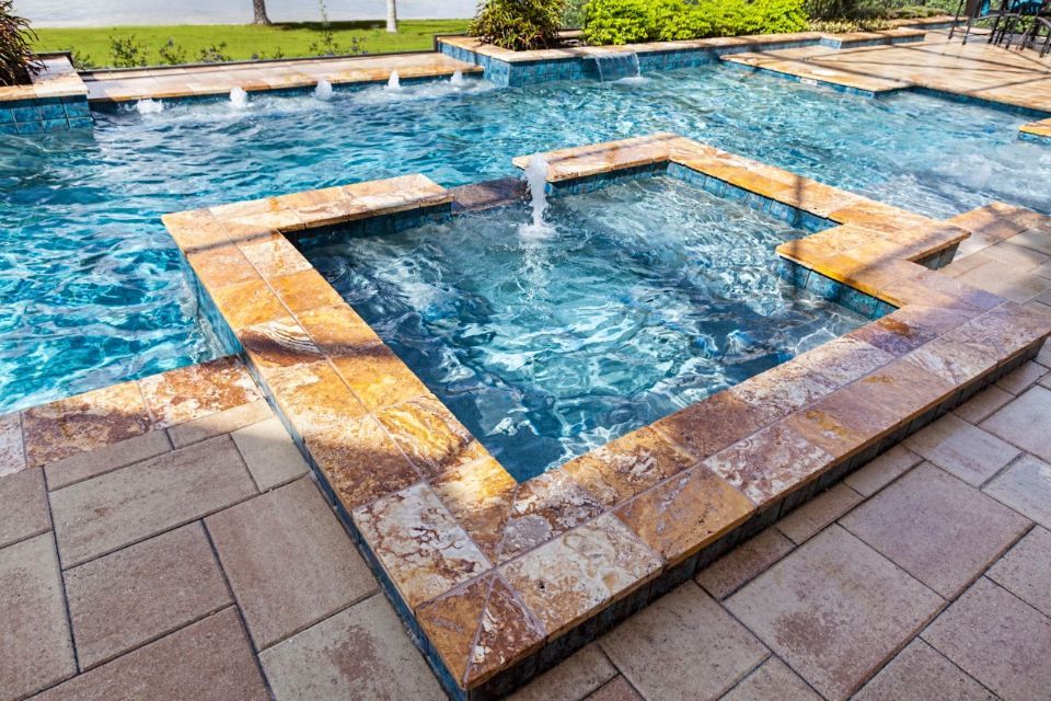 giochi d'acqua per piscina