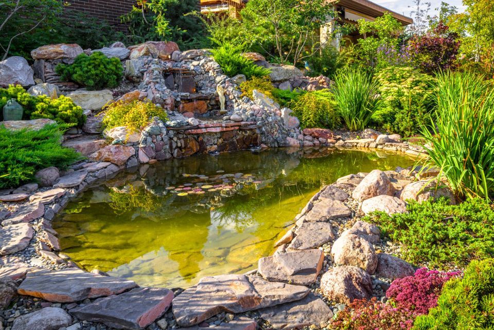 giochi d'acqua per cascate artificiali