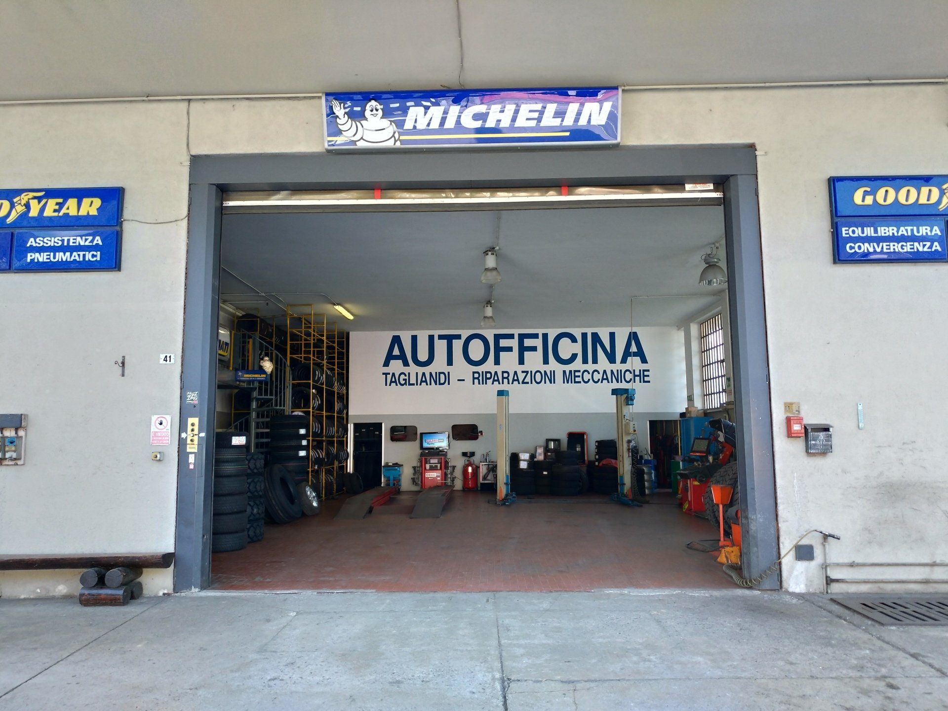 Intervento in officina