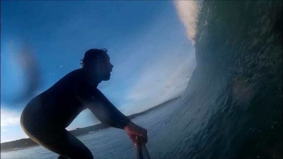 Gwithian sup surf