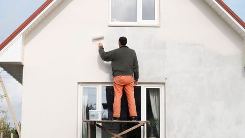 Painting the Outside Walls of The House — Athens, GA — Paco’s Painting, LLC Painting the Outside Walls of The House — Athens, GA — Paco’s Painting, LLC