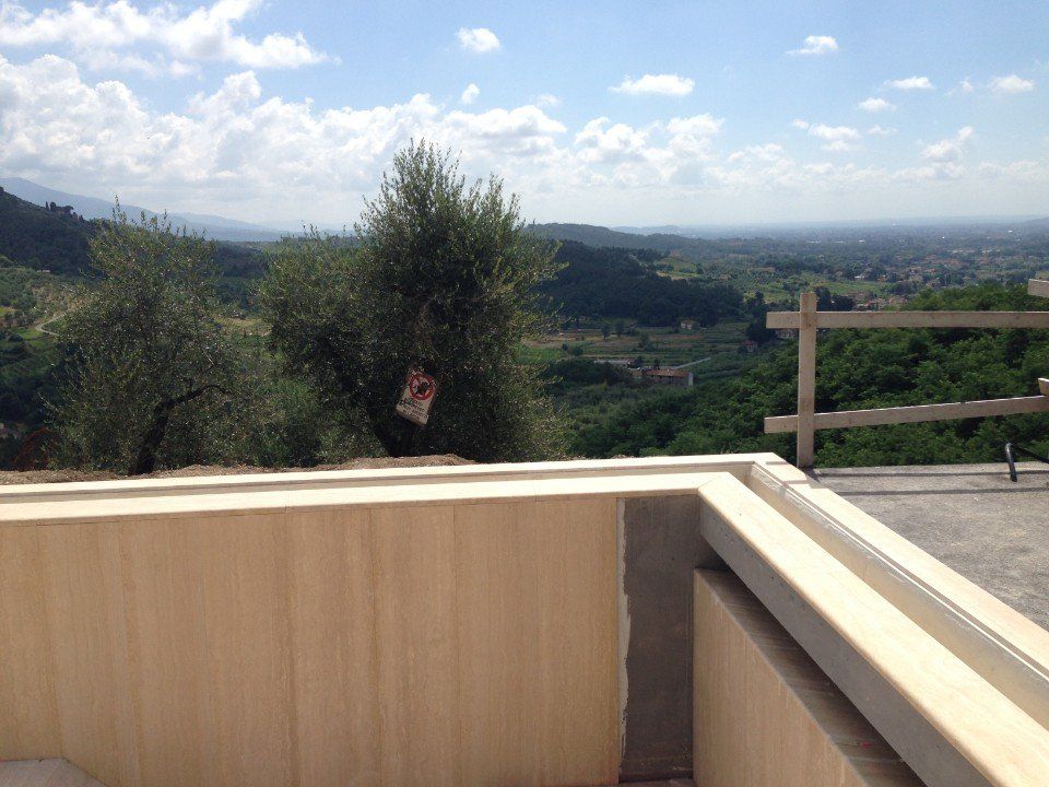 Parapetto in marmo