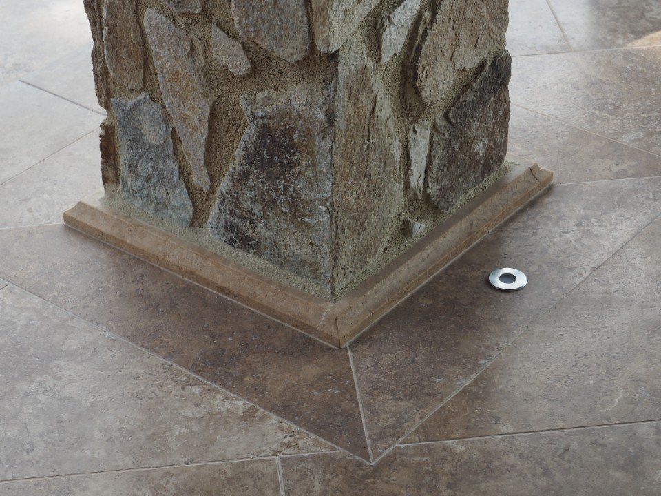 Colonna in marmo