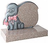 memorial with the elephant